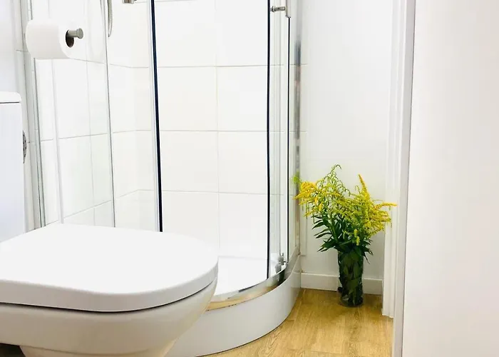 شقة Stylowy Dla Dwojga W Zacisznej Okolicy