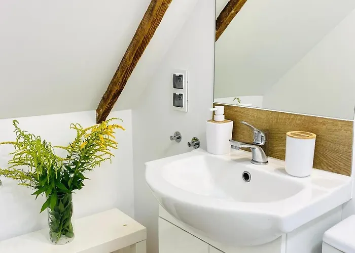 Stylowy Dla Dwojga W Zacisznej Okolicy