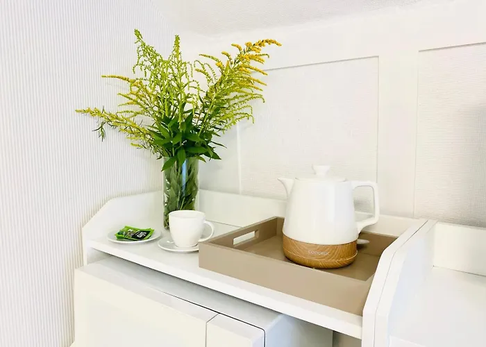 شقة Stylowy Dla Dwojga W Zacisznej Okolicy